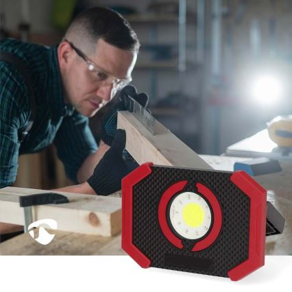 LED Hämardatav laetav prožektor akupangaga LED/10W/3000 mAh IPX2