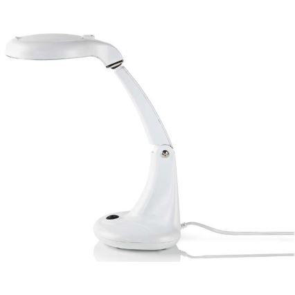 Nedis MAGL12WWT - Laualamp luubiga T4/12W/230V 6500K