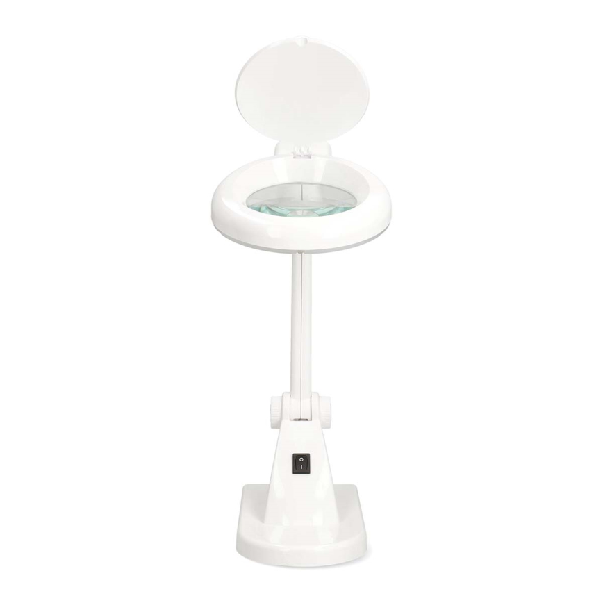 LED Laualamp suurendusklaasiga LED/6W/230V valge