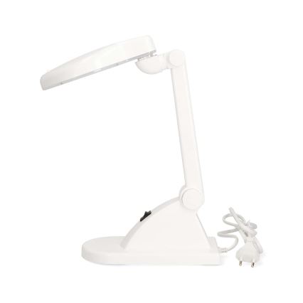 LED Laualamp suurendusklaasiga LED/6W/230V valge