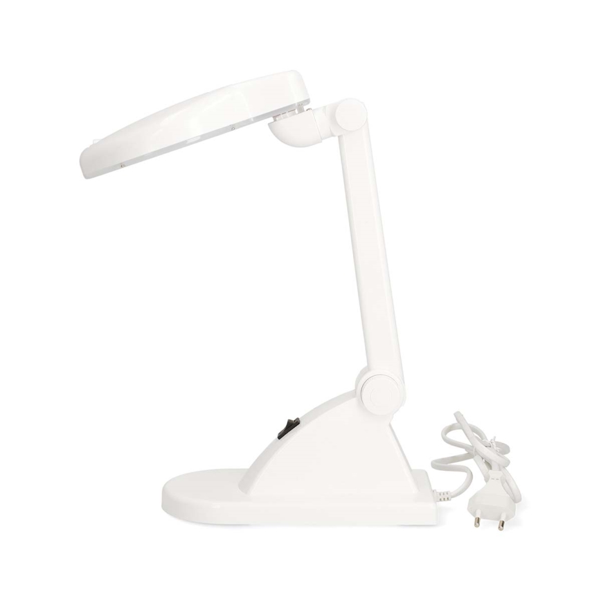 LED Laualamp suurendusklaasiga LED/6W/230V valge