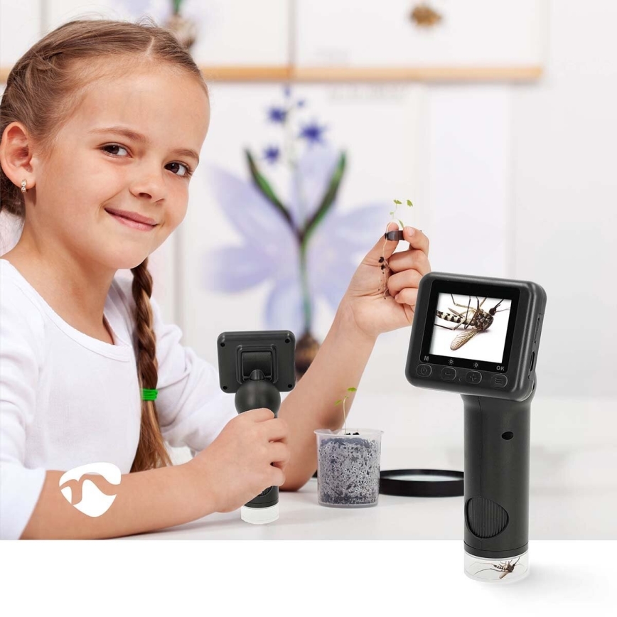 Mikroskoopiline laetav digitaalne kaamera 1080p 30fps 48MP 1000 mAh