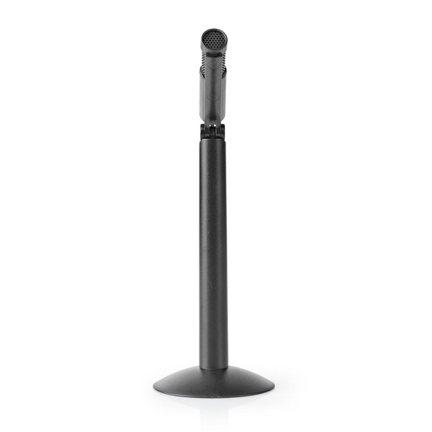 Nedis MICSJ100BK - Lauamikrofon arvutile 1,5V