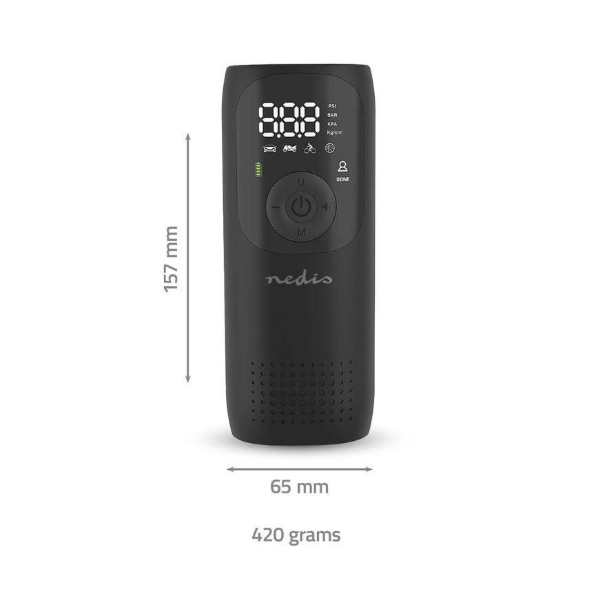 Digitaalne taskukompressor 4000 mAh 5V