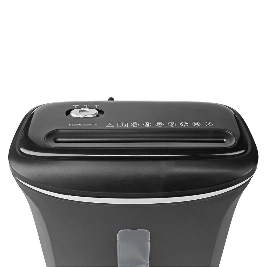 Paberipurustaja A4 helitugevus 12 l 230V must