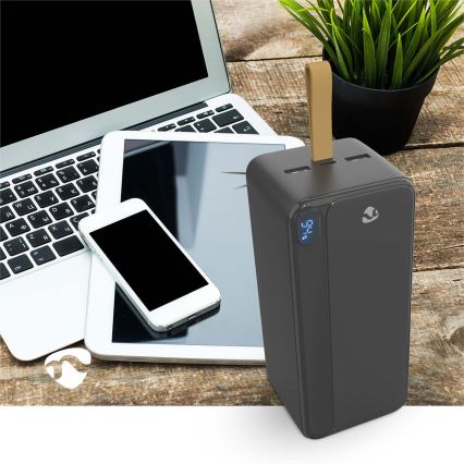 Akupank LED-ekraaniga Power Delivery 30 000 mAh
