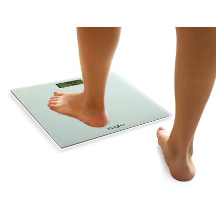 Digitaalne isiklik kaal 1xCR2032 valge