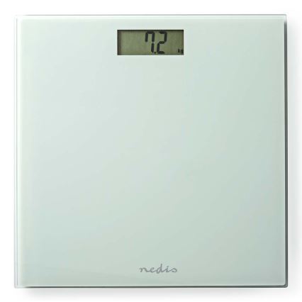 Digitaalne isiklik kaal 1xCR2032 valge