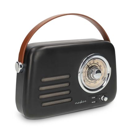 FM retro-raadio 3W/5V 1500 mAh