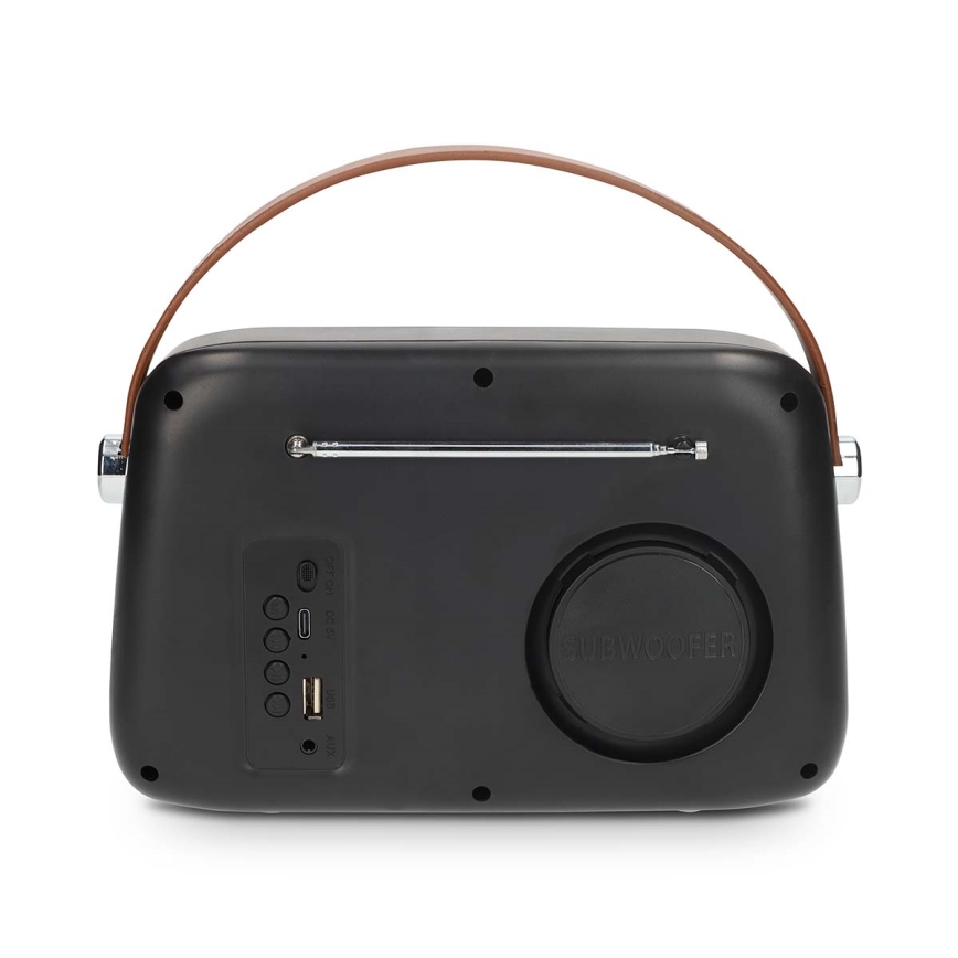 FM retro-raadio 3W/5V 1500 mAh