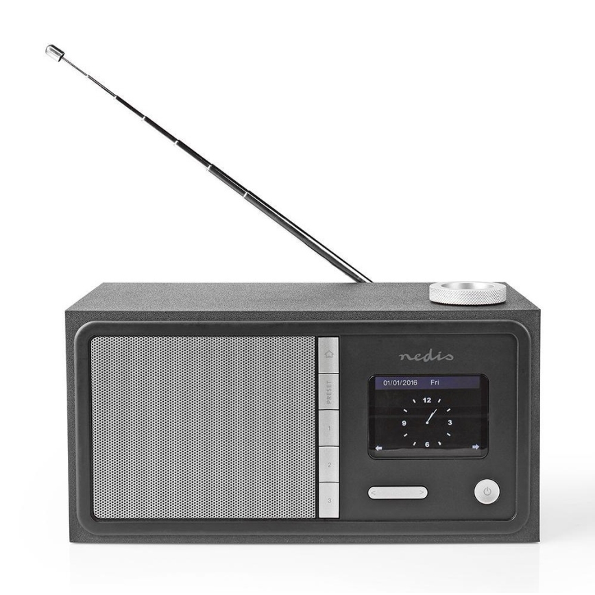 Multifunktsionaalne interneti raadio 18W/230V FM Wi-Fi Bluetooth+ Pult