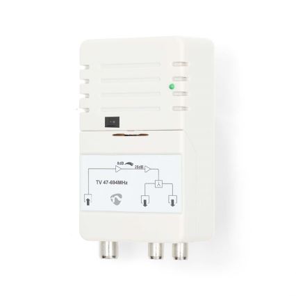 2-ribaline antennivõimendi 230V