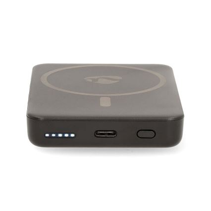 Akupank 2in1  juhtmevaba laadimisega MagSafe 5000 mAh must