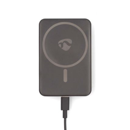 Akupank 2in1  juhtmevaba laadimisega MagSafe 5000 mAh must