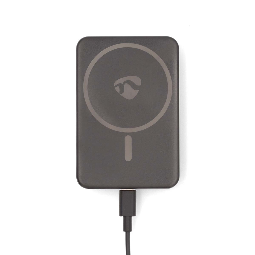 Akupank 2in1  juhtmevaba laadimisega MagSafe 5000 mAh must