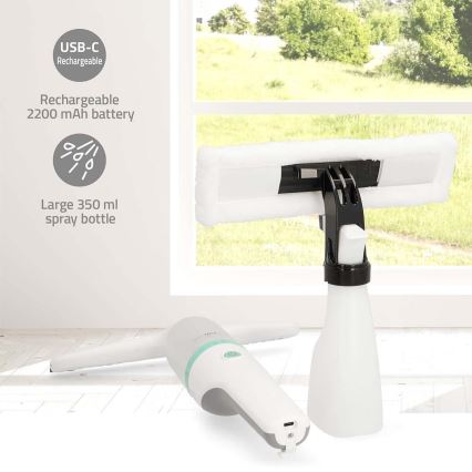 Laetav aknapuhasti 12W/2200 mAh