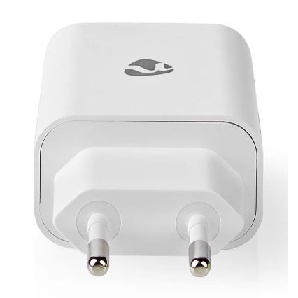 Nedis WCPD30W102WT - Laadimisadapter USB-C Power Delivery 30W/230V valge