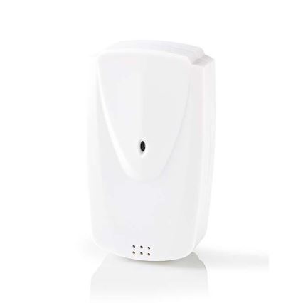 Ilmajaam värvilise LED ekraaniga 230V/3xAAA + 2xAA valge
