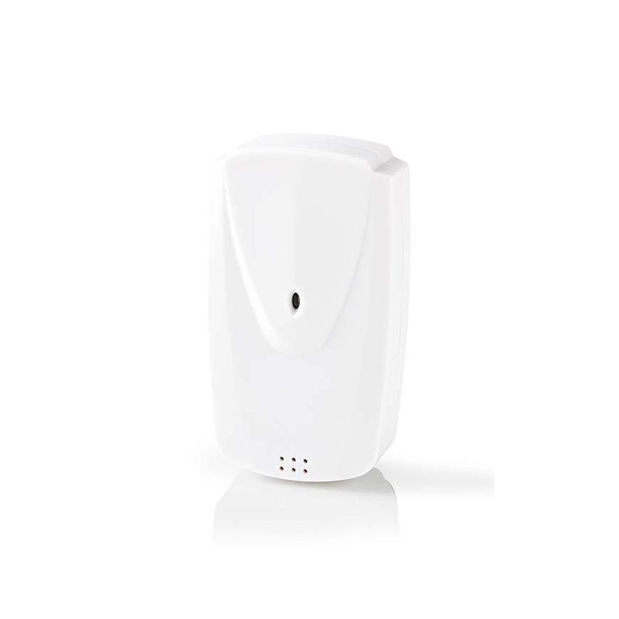 Ilmajaam värvilise LED ekraaniga 230V/3xAAA + 2xAA valge