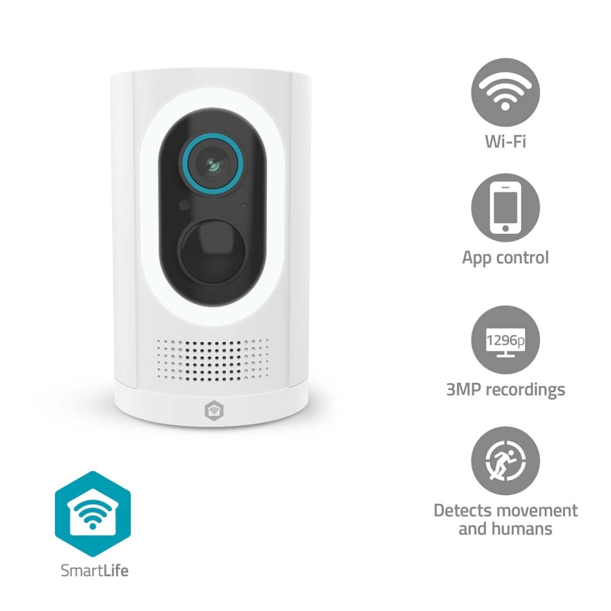 Nutikaamera 3MP täis-HD 1296p 6700 mAh Wi-Fi Tuya IP65