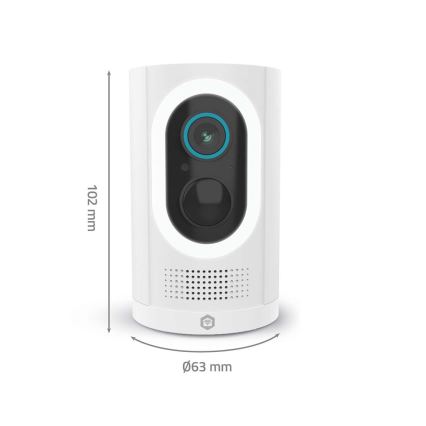 Nutikaamera 3MP täis-HD 1296p 6700 mAh Wi-Fi Tuya IP65