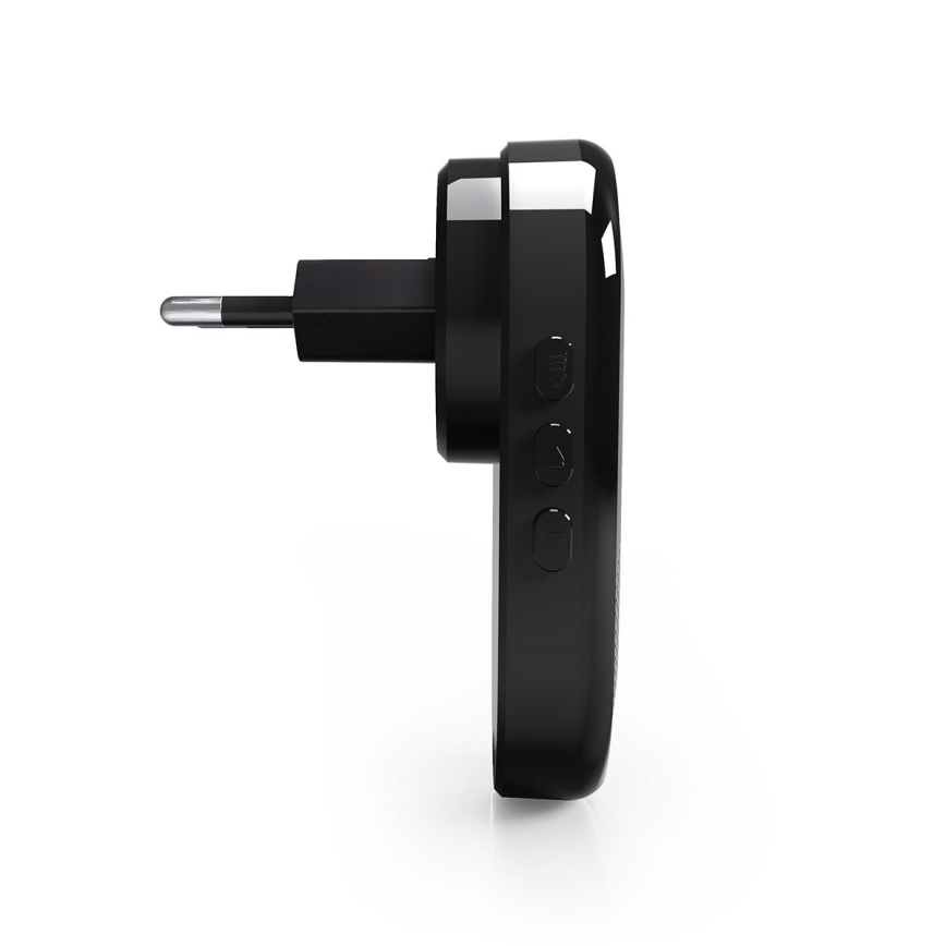 Gong uksekellale SmartLife Wi-Fi, must