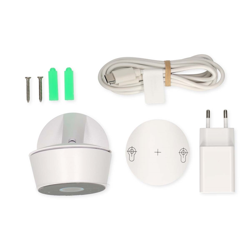 Smartlife nutikaamera 5 V, 3 MP, Full HD 1296p, Wi-Fi, Tuya