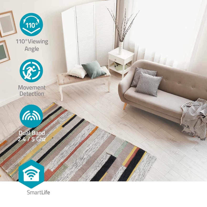 Nutikaamera Smartlife 5V 3MP Full HD 1296p Wi-Fi