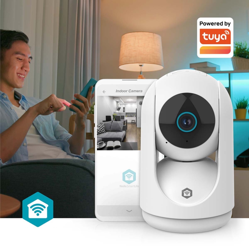 Smartlife nutikaamera 5V 3MP Full HD 1296p Wi-Fi Tuya