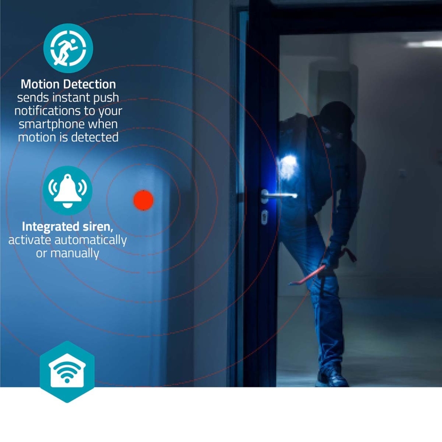 Smartlife nutikaamera 5V 3MP Full HD 1296p Wi-Fi Tuya