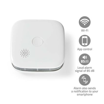 Suitsuandur SmartLife 3V/1xCR123A Wi-Fi Tuya