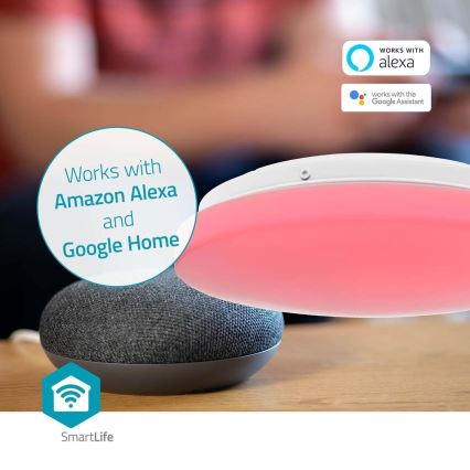 LED RGBW Hämardatav laevalgusti vannituppa SmartLife LED/18W/230V 2700-6500K IP44 Wi-Fi Tuya