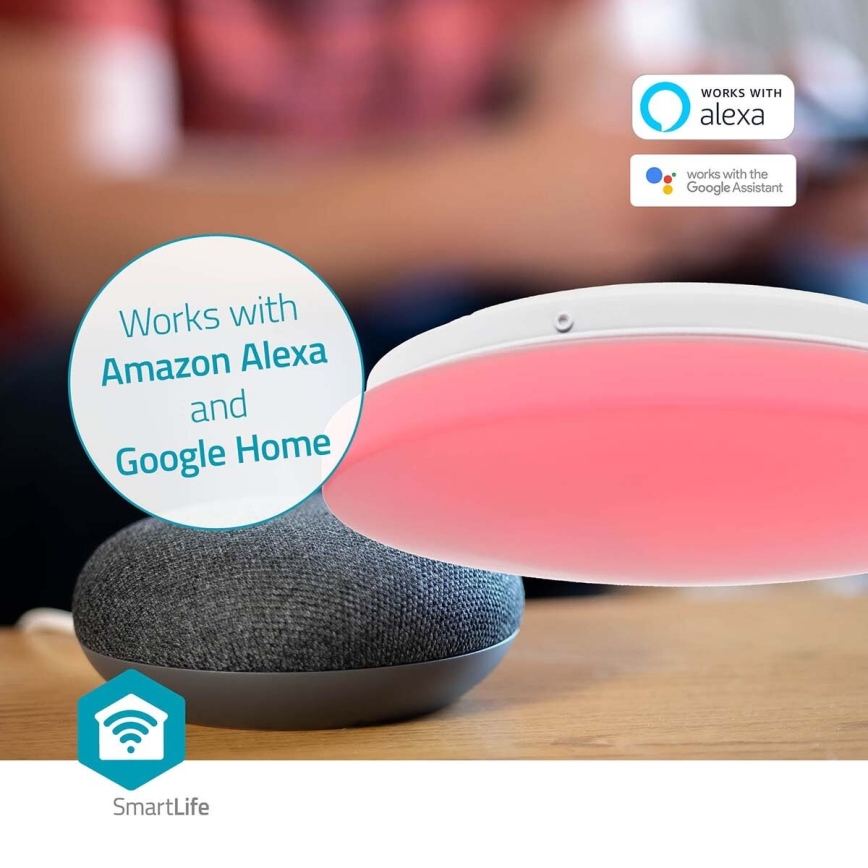 LED RGBW Hämardatav laevalgusti vannituppa SmartLife LED/18W/230V 2700-6500K IP44 Wi-Fi Tuya