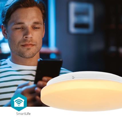 LED RGBW Hämardatav laevalgusti vannituppa SmartLife LED/18W/230V 2700-6500K IP44 Wi-Fi Tuya