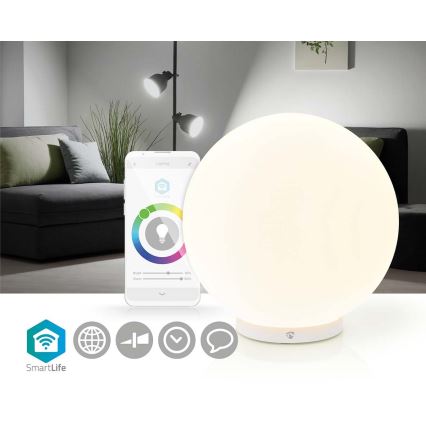 LED RGBW Hämardatav laualamp SmartLife LED/5W/5V Wi-Fi 2700-6500K