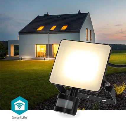Hämardatav LED-välisvalgusti liikumisanduriga SmartLife LED/20W/230V 3000-6500K IP44 Wi-Fi