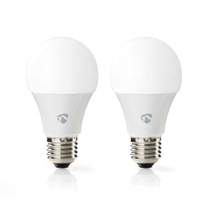 KOMPLEKT 2x LED RGBW Hämardatav pirn SmartLife E27/9W/230V Wi-Fi 2700-6500K