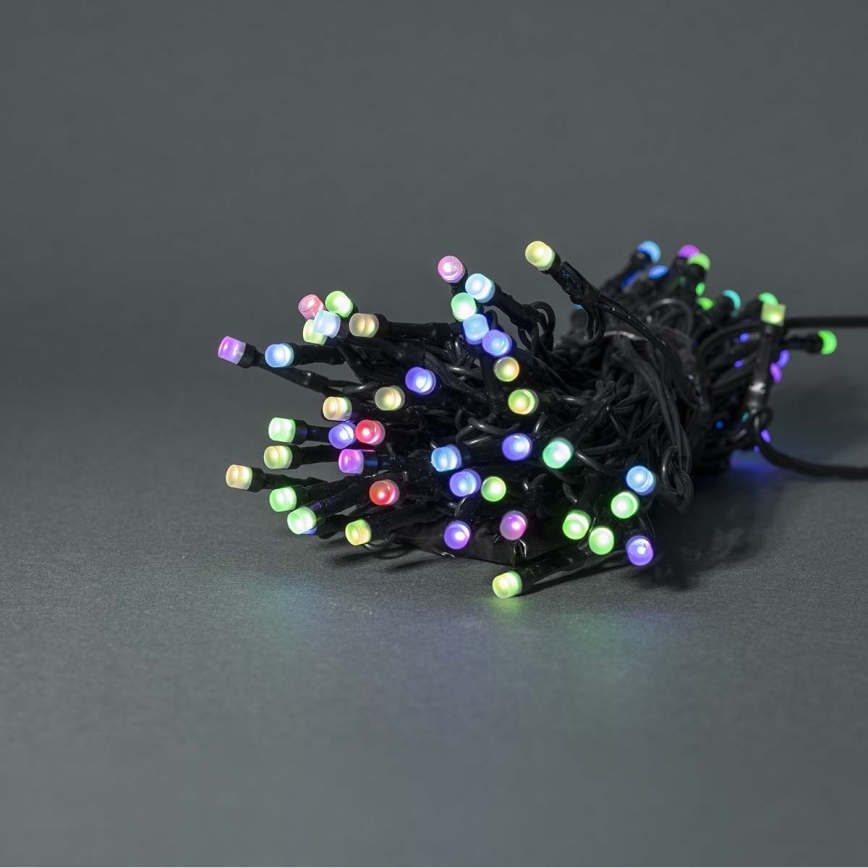 LED RGB välisvalguskett 42×LED/8 funktsiooni, 8 m, IP65, Wi‑Fi, Tuya