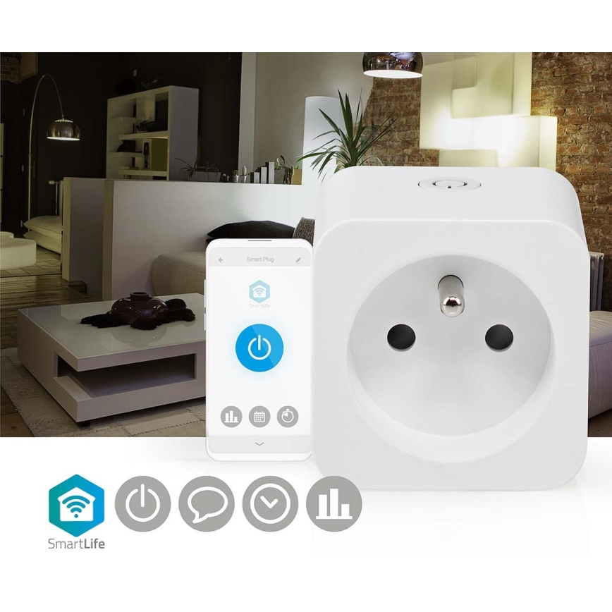 Nutipistik 3680W/230V/ Type E/16A Wi-Fi