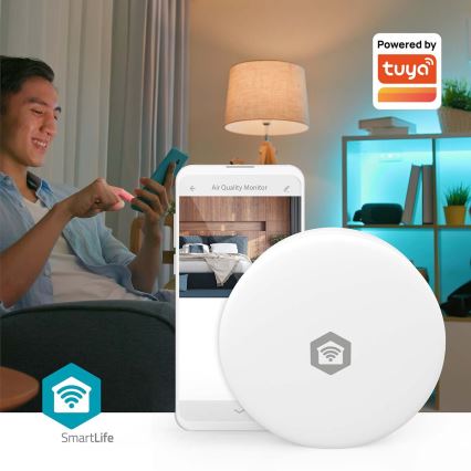 Nutikas õhukvaliteedi monitor SmartLife Wi-Fi Tuya