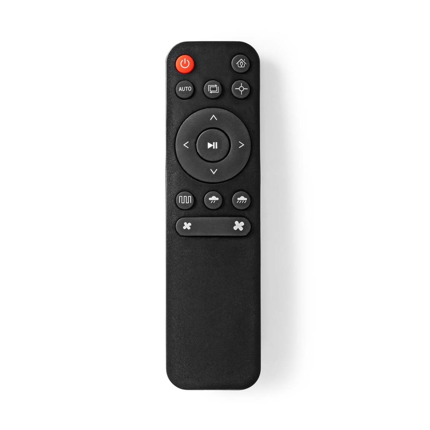 Nutikas robottolmuimeja mopiga 28W/2500 mAh Wi-Fi must + kaugjuhtimispult