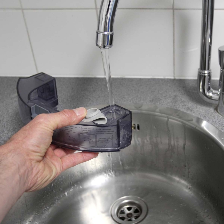 Nutikas robottolmuimeja mopiga 28W/2500 mAh Wi-Fi must + kaugjuhtimispult