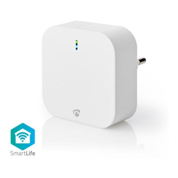 Nedis WIFIZB10CWT - Nutikas sild Zigbee Wi-Fi pistikupesa lahendus 230V