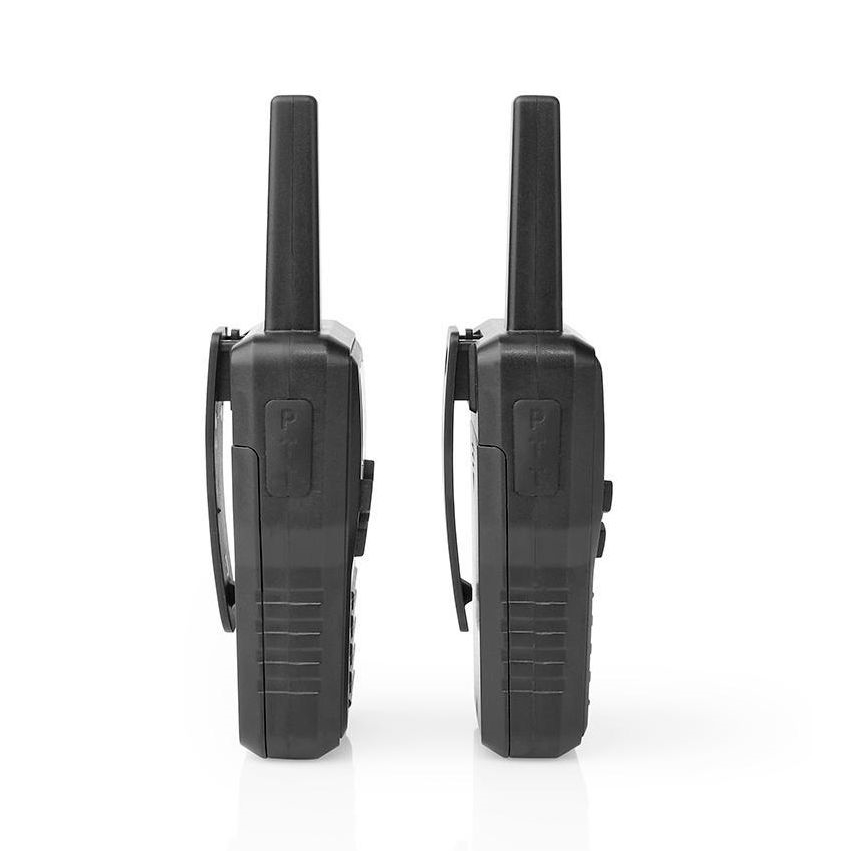 KOMPLEKT 2x Laetav raadiosaatja LED valgusega 1300 mAh ulatus 10 km