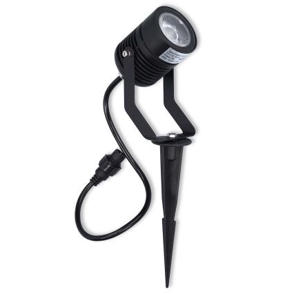 Komplekt 3x LED RGBW hämardatav välisvalgusti SmartLife LED/3W/230V IP65 Wi-Fi Tuya must