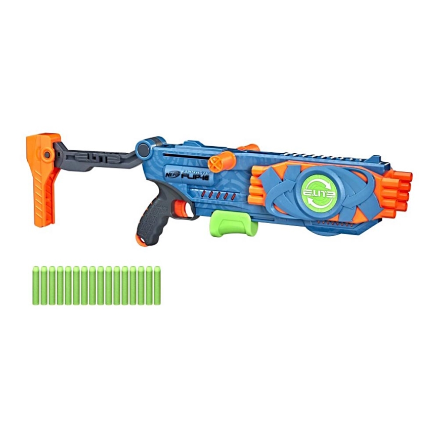 Nerf - Lastepüstol Elite 2.0 Flip-16 koos tarvikutega