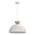 NEVIS kaabliga rippvalgusti 1xE27/15W/230V, läbimõõt 38 cm, kreemivärvi