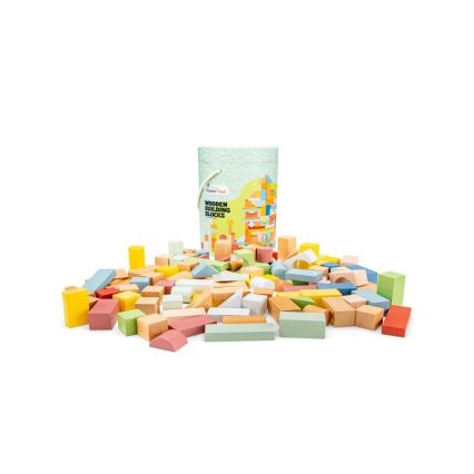 New Classic Toys - Puidust klotsid 100 tk