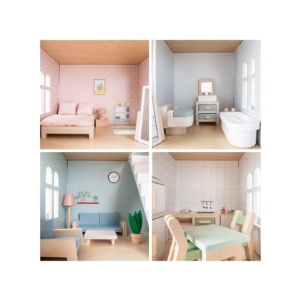 New Classic Toys - Puidust nukumaja