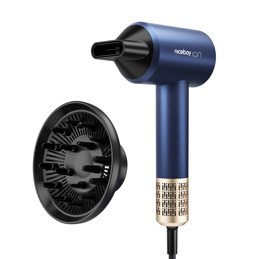 Niceboy AirSonic ELITE - Föön 2200W/230V sinine